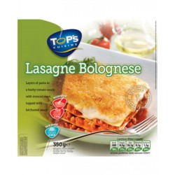 Top’s Cuisine Lasagne Bolognese 350g (lot de 6)