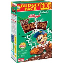 Kellog’s Kellogg’S Coco Pops Chocos 600g (lot de 4)