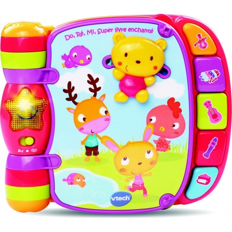 Vtech Do Ré Mi Super Livre Enchanté