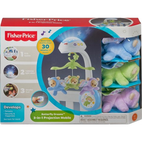 FISHER PRICE Mobile Doux Rêves Lit Bébé