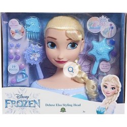 DISNEY PRINCESS ELSA TETE A COIFFER DELUXE ELSA 8056379081487