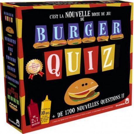 DUJARDIN BURGER QUIZ