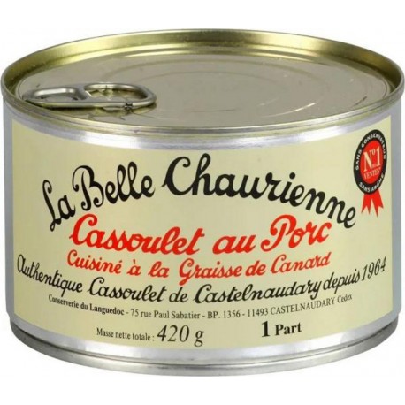 La Belle Chaurienne Cassoulet au Porc 420g