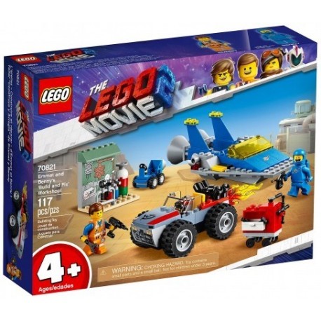 LEGO 70821 The Lego Movie - L'atelier « Construire Et Réparer » d'Emmet et Benny