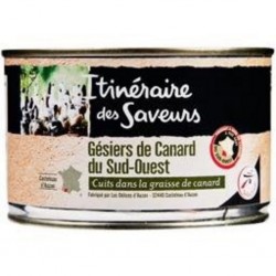 Itinéraire des Saveurs Gésiers de Canard du Sud-Ouest 385g (lot de 3)