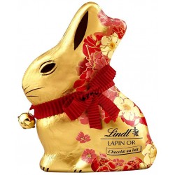Lindt Lapin Or Chocolat Blanc Gold Bunny 100g (lot de 3) 