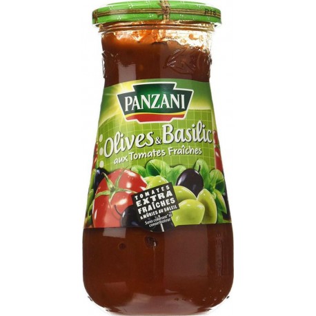 Panzani Sauce Tomates Olives et Basilic 400g