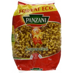 Panzani Serpentini 1Kg (lot de 3)