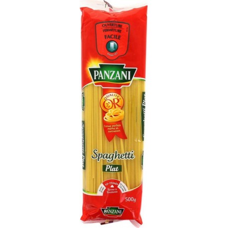 Panzani Spaghetti Plat 500g (lot de 3)