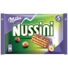 Milka Gaufrettes Nussini Chocolat Noisettes par 5 Barres 31,5g (lot de 9 soit 45 barres)