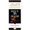 Lindt Excellence Noir Subtil Doux 70% Cacao 100g (lot de 6)