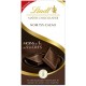 Lindt Maître Chocolatier Noir 75% Cacao Moins de 1% de Sucres 100g (lot de 4)