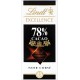 Lindt Excellence Noir Corsé 78% Cacao 100g (lot de 6)