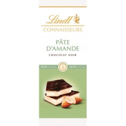 Lindt Connaisseurs Pâte d’Amande Chocolat Noir 120g (lot de 4)