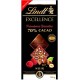 Lindt Excellence Noir Framboise Noisettes 70% Cacao 100g (lot de 4)