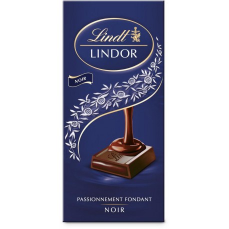 Lindt Lindor Noir Passionnément Fondant 150g (lot de 10)