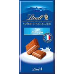 Lindt Maître Chocolatier Lait Extra Fin 100g (lot de 6)