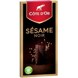 Côte d'Or Côte d’Or Sésame Noir 100g (lot de 4)