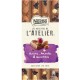 Nestlé Les Recettes de l’Atelier Raisins Amandes & Noisettes Chocolat au Lait 195g (lot de 2)