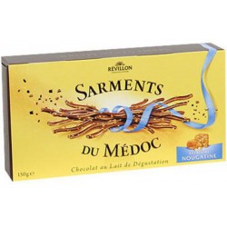 Révillon Sarments du Médoc Lait Nougatine (Boîte de 150g)