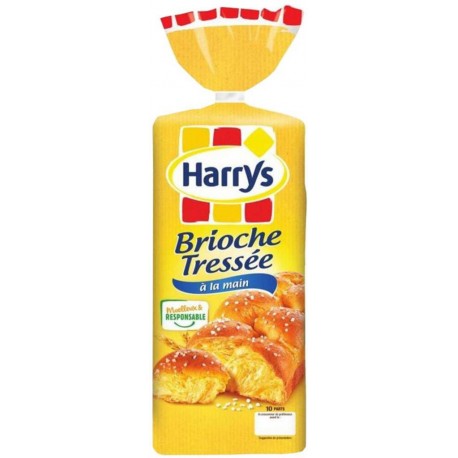 Brioche tressée - Harrys - 515 g