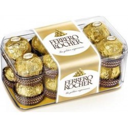 Ferrero Rocher x16 bouchées 200g (lot de 3 boîtes soit 48 bouchées)