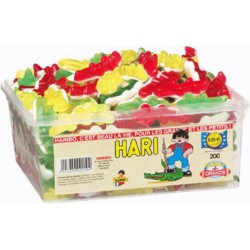 Haribo Hari Crocodiles Boîte de 210 pièces