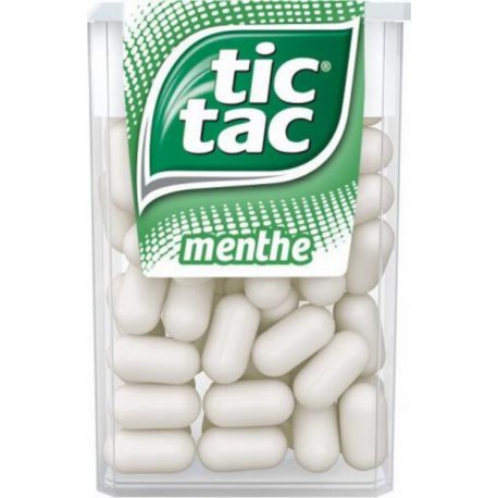 Tic Tac Menthe (lot économique de 24 étuis)