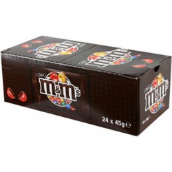 Mm's M&M’s Chocolat (Boîte de 24 sachets)