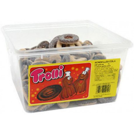 Trolli Rondelles Cola Boîte de 240 pièces