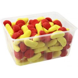 Guimauve Fruits Haribo Box (Boîte de 800g)