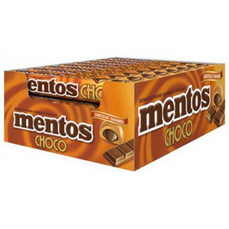 Mentos Choco Caramel (Boîte de 24 pièces)