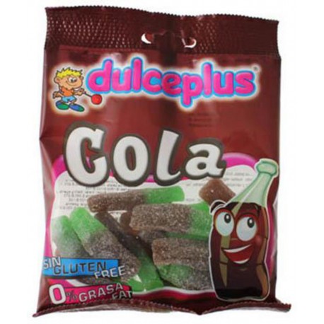 Dulceplus Bouteilles Cola Acidulées Sachet de 100g