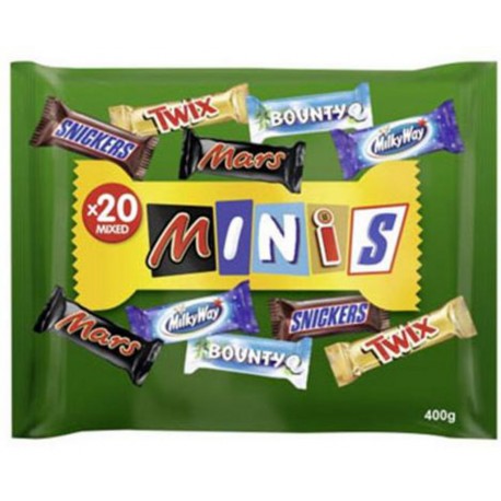 Mars Best of Minis Eco Pack 20 (Sachet de 20 pièces)