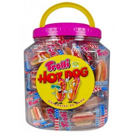 Trolli Hot Dog Boîte de 60 pièces