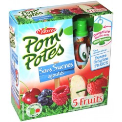 Pom'Potes 5 Fruits Rouges