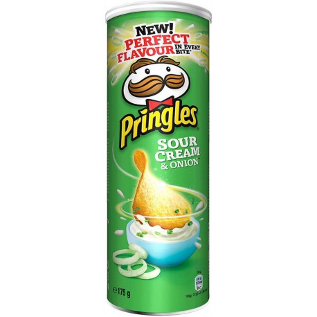 Pringles Sour Cream and Onion (6 boîtes)