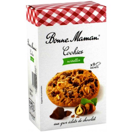 Bonne Maman Cookies Chocolat Noisettes (lot de 3)