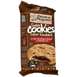 Michel et Augustin Super Cookies Chocolat Noir Noix Pecan Caramel (lot de 3)