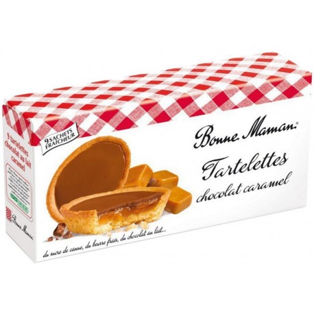 Bonne Maman Tartelettes Chocolat Caramel (lot de 3)