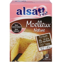 Alsa Préparation Gâteau Moelleux Nature 435g