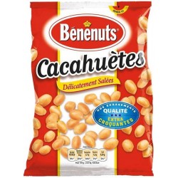 Bénénuts Cacahuètes Grillées 220g (lot de 3)