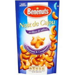 Bénénuts Noix De Cajou Grillées 125g (lot de 3)