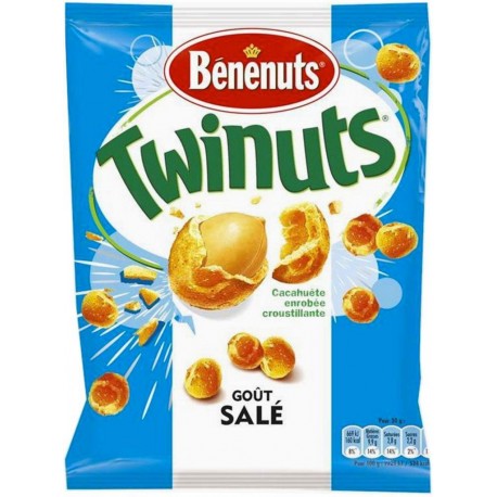 Benenuts Bénénuts Twinuts Goût Salé 150g (lot de 3)