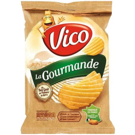 Vico Chips La Gourmande 120g (lot de 6)