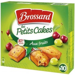 Brossard Petits Cakes Fruits 300g