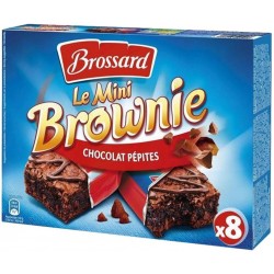 Brossard Mini Brownies Chocolat Pépites 240g (lot de 3)