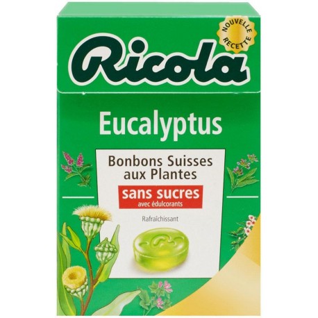 Ricola Eucalyptus (lot économique de 6 boîtes)