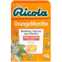 Ricola Orange Menthe (lot économique de 6 boîtes)