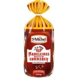 St Michel Madeleines de Commercy au Chocolat 300g (lot de 3)